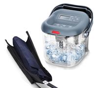 ERICAT Programable Ice Therapy Machine, Knee Ice Machine with Anti-slip Handle, 3 Levels Of Adjustable Intensity and Real-time Temperature Monitoring, Quiet & Lightweight, for Reduce Swelling