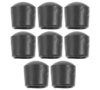 Erice Foosball Table Cover, 8pcs Foosball Handle Grips Table Soccer, Foosball Table Replacement Parts, Easy to Replace, So Your Game Runs Smoothly and is Fun, black