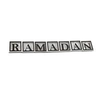 Ericetion 1set Ramadan String Lights Led Light Lamp Wooden Letters Lights Eid Mubarak Decorations for Home Outdoor Garden Ramadan Party
