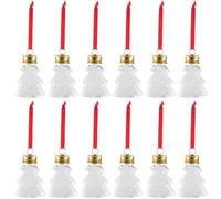 Ericetion 20pcs Clear Christmas Decoration Bottles Fillable Ornament Christmas Candy Boxes Table Decoration Water Bottle Party Decor