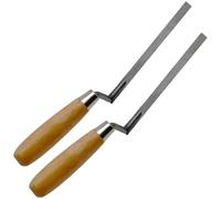 Ericetion 2pcs Pointing Trowel Brick Jointer Bricklaying Tool Finger Pointing Trowel Cement Tool for Pointing Mortar Cement