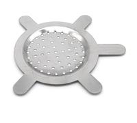 Ericetion 2pcs Simlpe Metal Hookah Charcoal Holder with Hole Silver Chicha Shisha Narguile Metal Screens Accessories