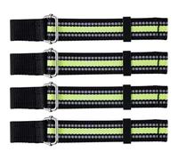 Ericetion 4pcs Ski Brake Retainer Strap, Snowboard Binding Brake Bands Retainers Durable Snowboard Brake Retainers Not Easy to Break Practical Outdoor Sports Ski Tuning Accessories