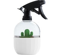 Ericetion Empty Spray Bottles Cute Watering Cans with Cactus Decoration Reusable Pressure Spray Bottle for Spraying Plants Watering Home