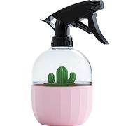 Ericetion Empty Spray Bottles Cute Watering Cans with Cactus Decoration Reusable Pressure Spray Bottle for Spraying Plants Watering Home