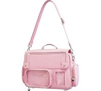 Ericetion Japanese Backpack Kawaii Ita Bag Harajuku Shoulder Crossbody Bag Leather School Bag Anime Handle Rucksack Bag