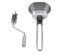 Ericetion Manual Vegetable Herb Grinder Stainless Steel Parsley Shredder Chopper for Spice Pepper Vegetable Grater Kitchen Helper