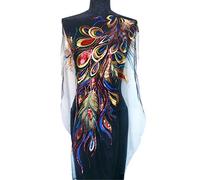 Ericetion Sequin Phoenix Feather Applique 1pc Wedding Gown Mesh Gauze Lace Trim Peacock Sewing Patch Diy Embroidery Accessories