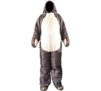 Ericetion Wearable Sleeping Bag,Bear-shaped Brown Sleeping Pouch, Adult Sleeping Bag, for Travel Outdoor Hiking, Human Shaped, Compact Waterproof, Comfortable Warm
