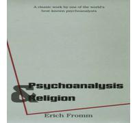 Erich Fromm Psychoanalysis & Religion Paperback Book Erich Fromm Multicolor
