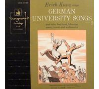 Erich Kunz Sings German University Songs Volume 3 / Includes a lyric sheet with lyrics in German and English