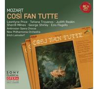 ERICH LEINSDORF - COSÌ FAN TUTTE 3 CD NEW MOZART,WOLFGANG AMADEUS