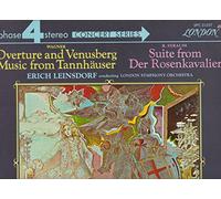 Erich Leinsdorf und das London Symphony Orchestra - Wagner: Tannhäuser-Ouvertüre und Venusberg-Bacchanale / Strauss: Rosenkavalier-Suite 1945 [Vinyl LP] [Schallplatte]