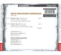 ERICH WOLFGANG KORNGOLD: STRING SEXTET; PIANO QUINTET NEW CD
