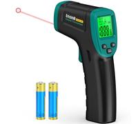 ERICKHILL Infrared Thermometer -50℃~600℃ Adjustable Emissivity Non-Contact Laser Thermometer Gun LCD Backlit Digital Display -Compact Size for Vehicle Repair/Cooking/BBQ/Freezer/Food, Dark Green