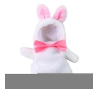 Erico Coats for - Windproof Pet Clothes with Bunny Design, Complete for Adjustable, for African Grey Parakeets Conuri Mynah Finch Cockatiel Budgi