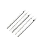 Ericotry 10Pcs Body Ear Nose Navel Nipple Eyebrow Piercing Needles Sealed and Sterilized 12G 14G 16G 18G 20G Gauge for Piercing Supplies Piercing Kit Body Piercing Tool (12G)