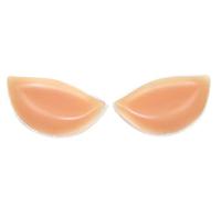 ericotry 1Pair Breathable Womens Soft Silicone Bra Inserts Breast Chest Pads Enhancers Push-up Bra Insert Pad Molding Pad Booster Pads for Swimwear and Daily (Skin)