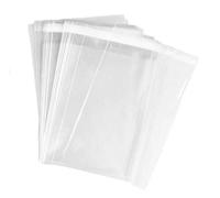 Ericotry 200 Pcs 5x7 Inches Clear Resealable Cello/Cellophane Treat Bags Good for Snacks Bakery Candy Candle Soap Cookie Poly Bags