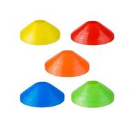 Ericotry 20PCS Training Soccer Holder Soccer Cones Sports Disc Cones Agility Training Mark Disks Football MarkersOutdoor Games Supplies Other Sports and Games