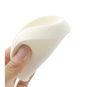 Ericotry 6Pcs White Large Makeup Blender Cosmetic Eye Face Foundation Primer Puff Sponges Air Cushion Sponge Dry and Wet Dual-Use for BB CC Cream Liquid Foundation - 3.54" Diameter