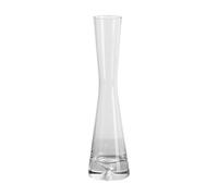 ericotry Small Vintage Clear Glass Single Neck Flower Vase for Home Decor Living Room Office Table Centerpieces