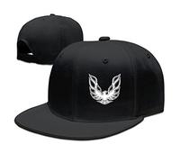 ERICP Pontiac Firebird Logo GTA Trans Am Retro Baseball Snapback Cap Black