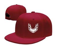 ERICP Pontiac Firebird Logo GTA Trans Am Retro Baseball Snapback Hat Red