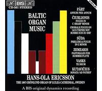 Ericsson, Hans-Ola - Baltic Organ Music