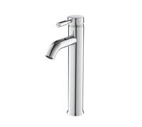Eridanus Bathroom Basin Mixer Taps, Single Lever Tap Solid Brass Hot and Cold Mono Sink Tap, Vanity Mixer Faucet Modern Faucet Polished Chrome