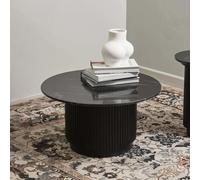 Erie Coffee Table - Round - Black Marble