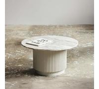 Erie Coffee Table - Round - Ivory Marble