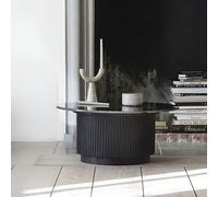 Erie Coffee Table - Round - Large - Black Marble