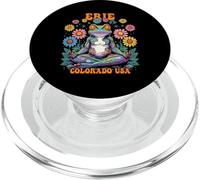 Erie Colorado USA Frog Chill Zen Design PopSockets PopGrip for MagSafe
