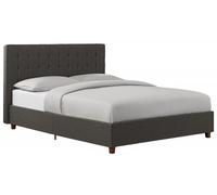 Erie Grey Linen Fabric 5ft King Size Bed - 4108439UK