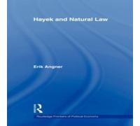 Erik Angner Hayek & Natural Law Paperback Book Erik Angner Multicolor