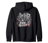 Erik Bloodaxe Viking Berserker Norse Warrior Zip Hoodie