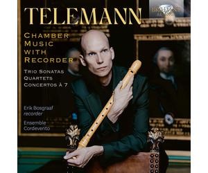 Erik Bosgraaf|ensemble Cordeve - Telemann Chamber Music With R [CD]