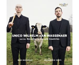 ERIK/CORTI,FRANCESCO BOSGRAAF - VAN WASSENAER & THE RECORDER IN THE LOW CD NEW