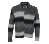 Erik Gradient Alpaca Wool Jacket Charcoal Melange, XL