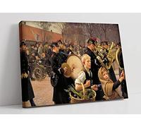 Erik Henningsen Changing Of The Guard - Canvas Wall Art Picture Print - 18 inch wide x 12 inch high (Frame Depth 30mm)