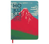 Erik Hokusai Weekly School Diary, Fuji Red 14.8x21cm (2026/2027)