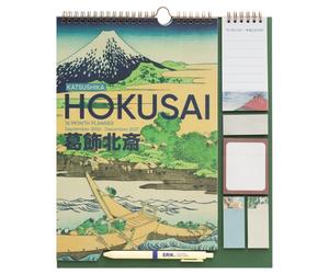 Erik, Katsushika Hokusai 2026/2027 Monthly Wall Diary (English)