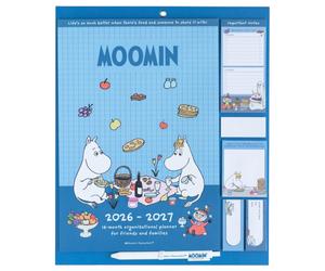 Erik, Les Moomins Monthly Magnetic Wall Diary 2026/2027 (English)