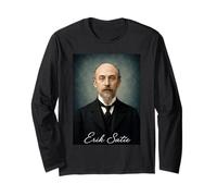 Erik Satie Composser Pianist Long Sleeve T-Shirt