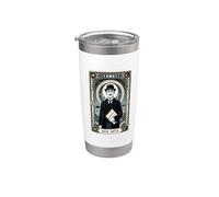 Erik Satie Composser Pianist Tarot Stainless Steel Insulated Tumbler