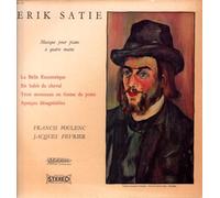 Erik Satie: Musique Pour Piano A Quatre Mains [LP]