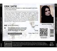 ERIK SATIE - OPERE PER PIANOFORTE (INTEGRALE), VOL.2 - LES FILS DES ETOILE NEW C