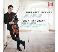 ERIK SCHUMANN - VIOLIN-+DOPPELKONZERT CD NEW BRAHMS,JOHANNES