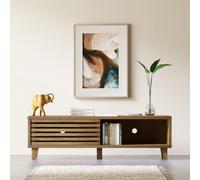 Erik Slatted Wide Tv Unit - 1400mm Wide